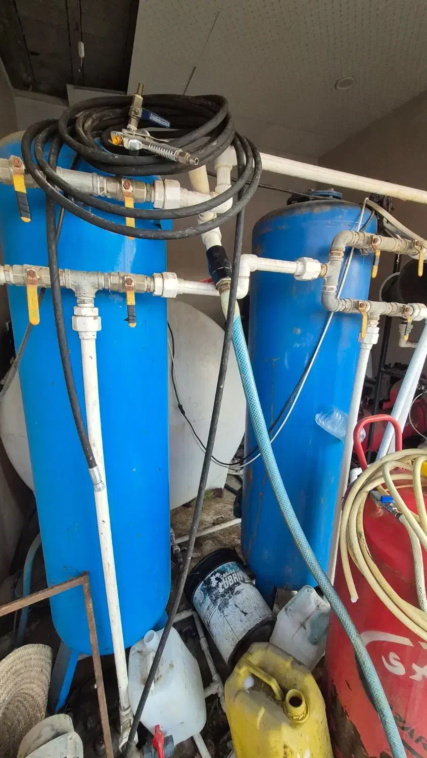 آب تصفیه ۲۵متر مکعبی صنعتی|آب‌سردکن و تصفیه آب|امیدیه, |دیوار