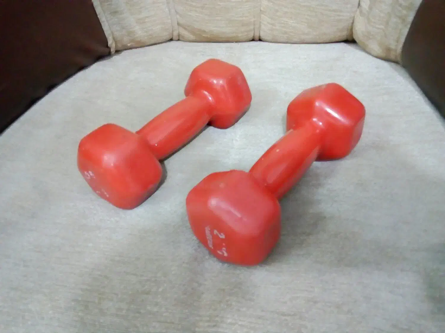 دمبل دوکیلویی وررزشی|تجهیزات ورزشی|قرچک, امین آباد|دیوار