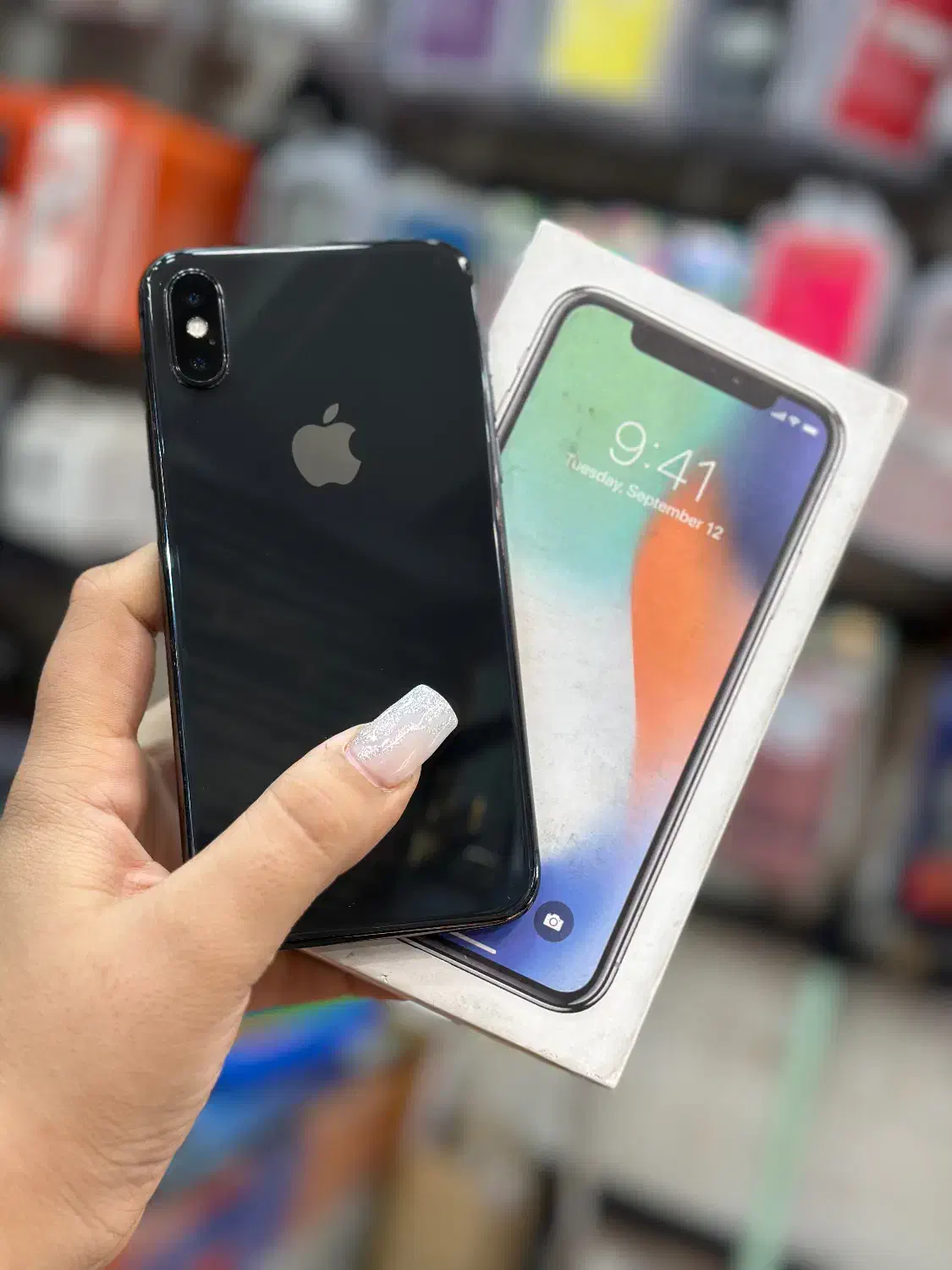 آیفون Iphone X حافظه256گیگ باطری 100% درحدنو|موبایل|تبریز, |دیوار
