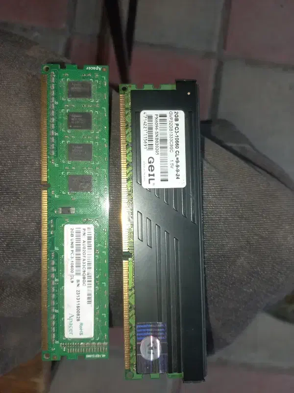 رم ۲گیک|قطعات و لوازم جانبی رایانه|قم, بیست متری ولیعصر|دیوار