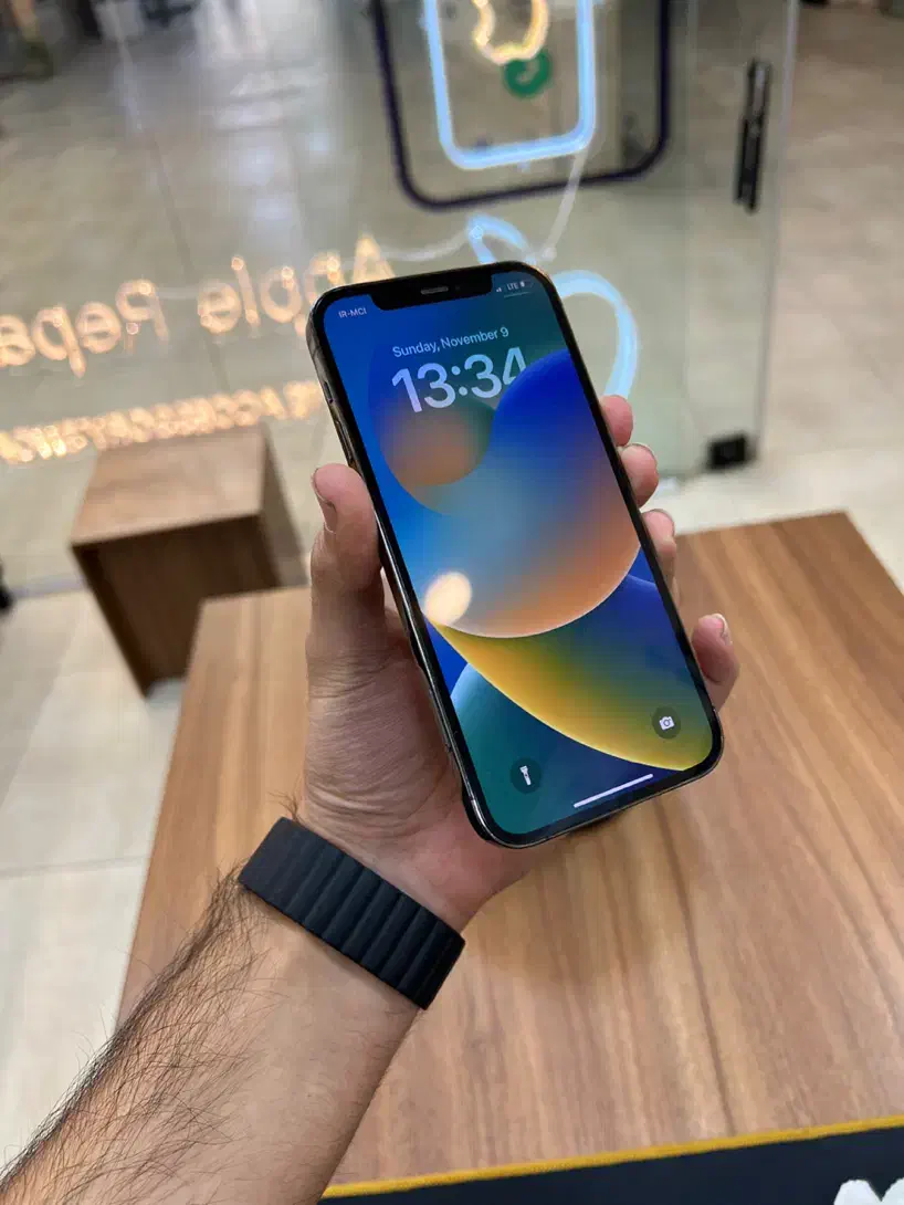 iPhone 12 Pro 256 z/a 100|موبایل|آمل, |دیوار