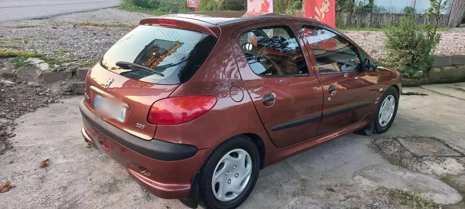 ۲۰۶ مدل ۸۹ بیرنگ|خودرو سواری و وانت|طاهرگوراب, |دیوار