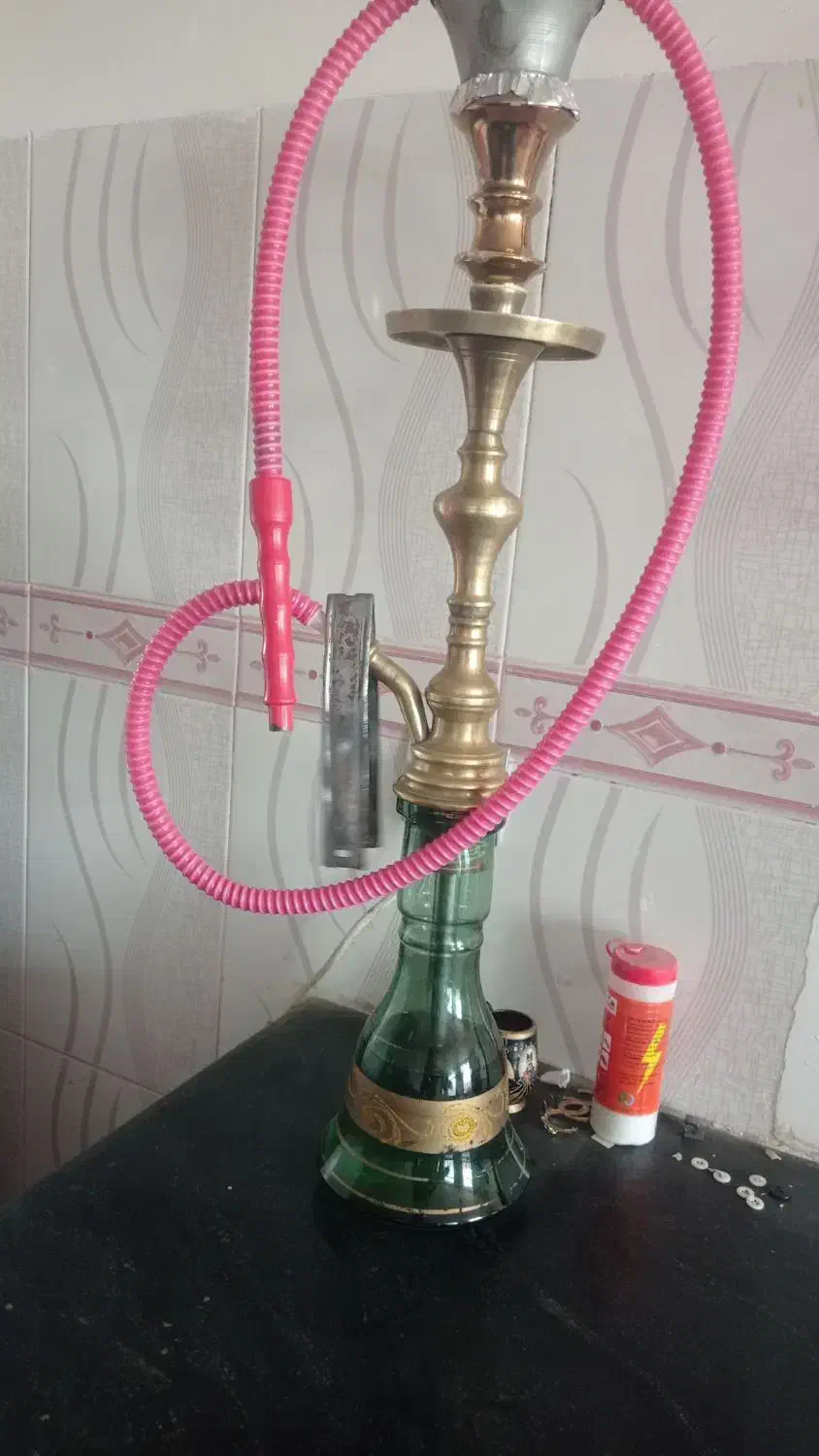 قلیان برنجی بزرگ|کلکسیون و سرگرمی|جوین, |دیوار