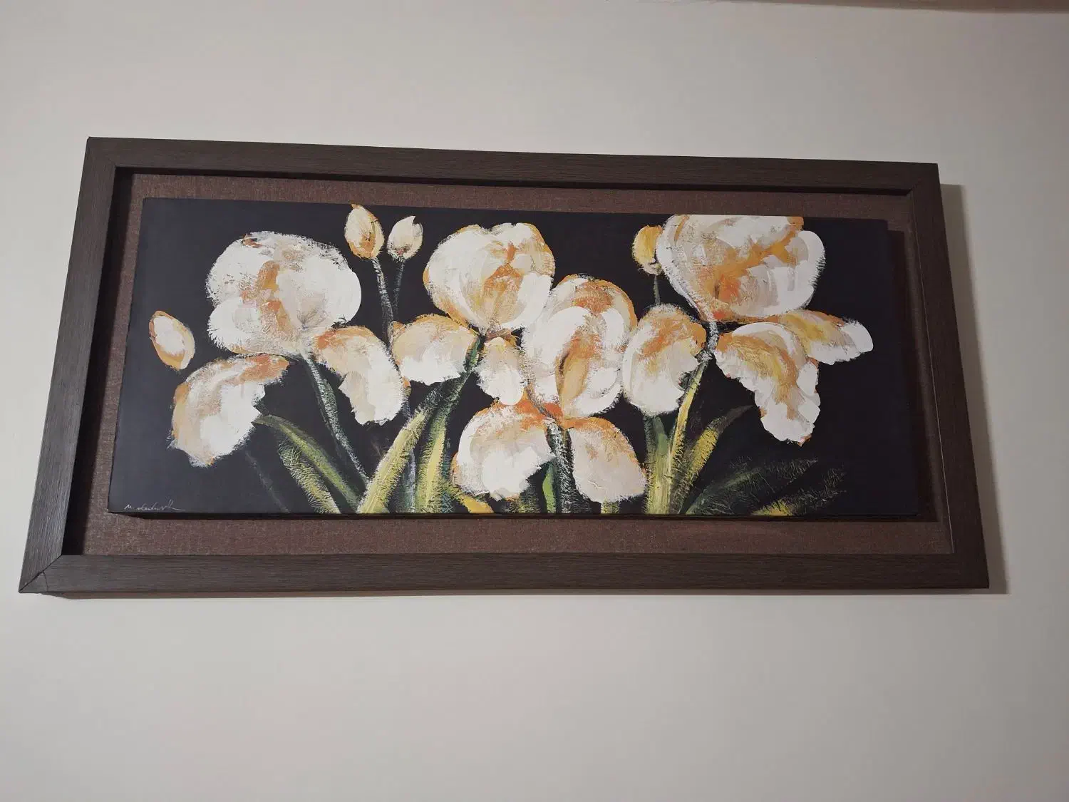 تابلو گل زنبق|تابلو، نقاشی، عکس|اراک, |دیوار