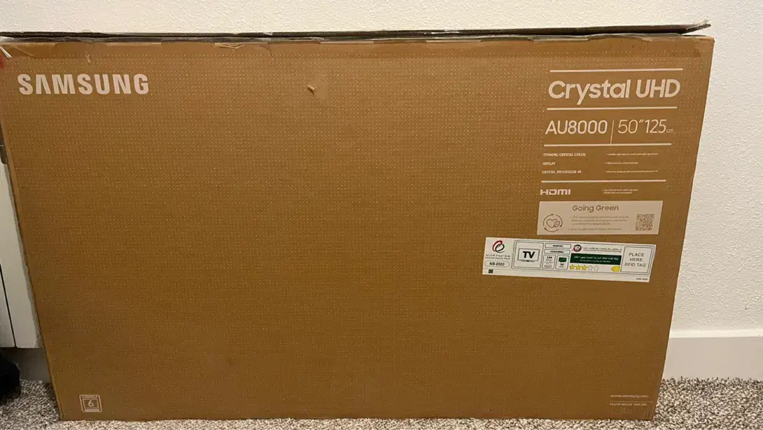 تلویزیون سامسونگ مدلau8000 4k|تلویزیون و پروژکتور|شاهینشهر, فردوسی|دیوار