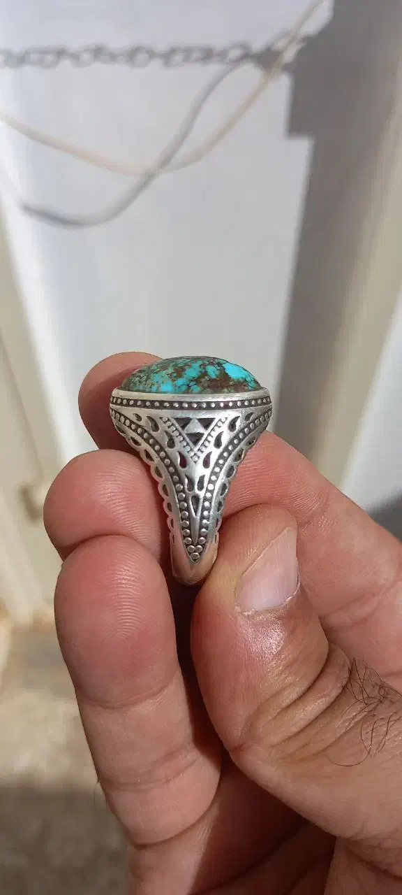 انگشتر فیروزه اصل|جواهرات|زابل, |دیوار