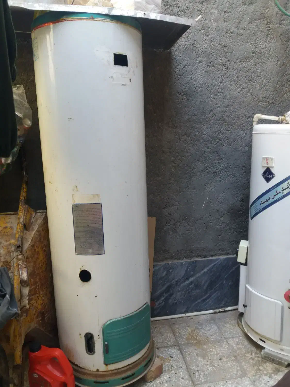 جلد آبگرمکن ایران شرق با لگلاتور و وسایل|آبگرمکن، پکیج، شوفاژ|قم, نیروگاه|دیوار