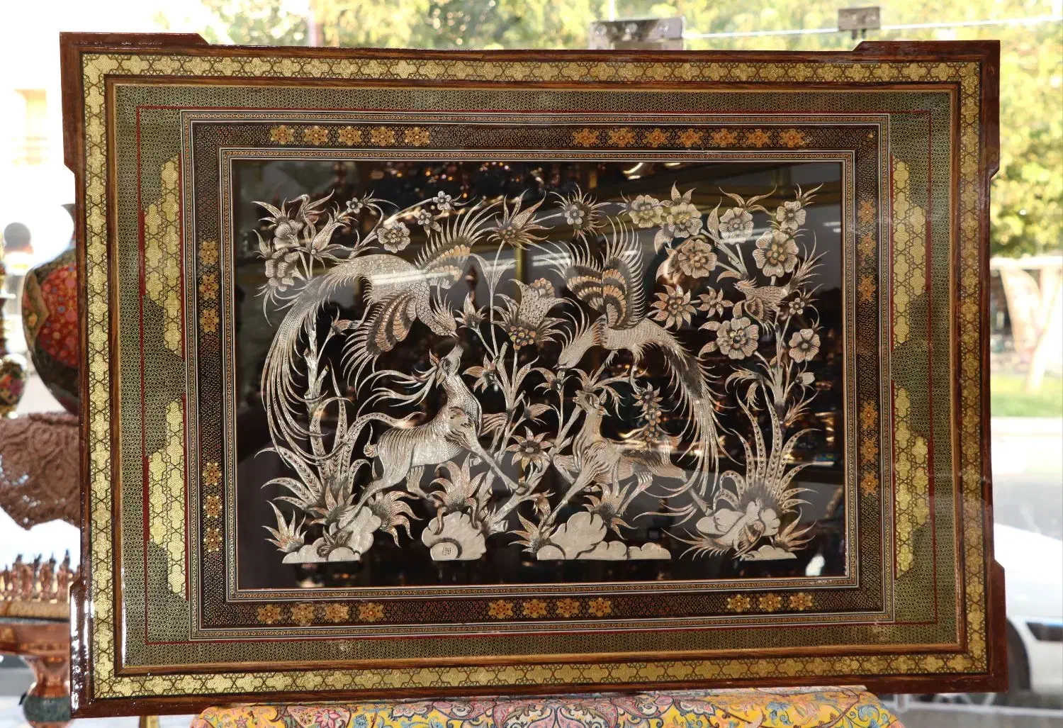 تابلو قلمزنی|صنایع دستی و سایر لوازم تزئینی|بابلسر, |دیوار