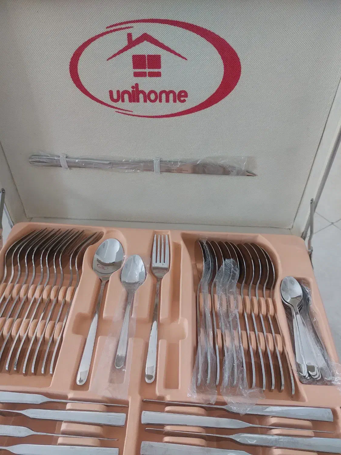 سرویس قاشق و چنگال ۲۴ نفرِ یونی هوم|ظروف سرو و پذیرایی|پاکدشت, پاکدشت (مامازند)|دیوار