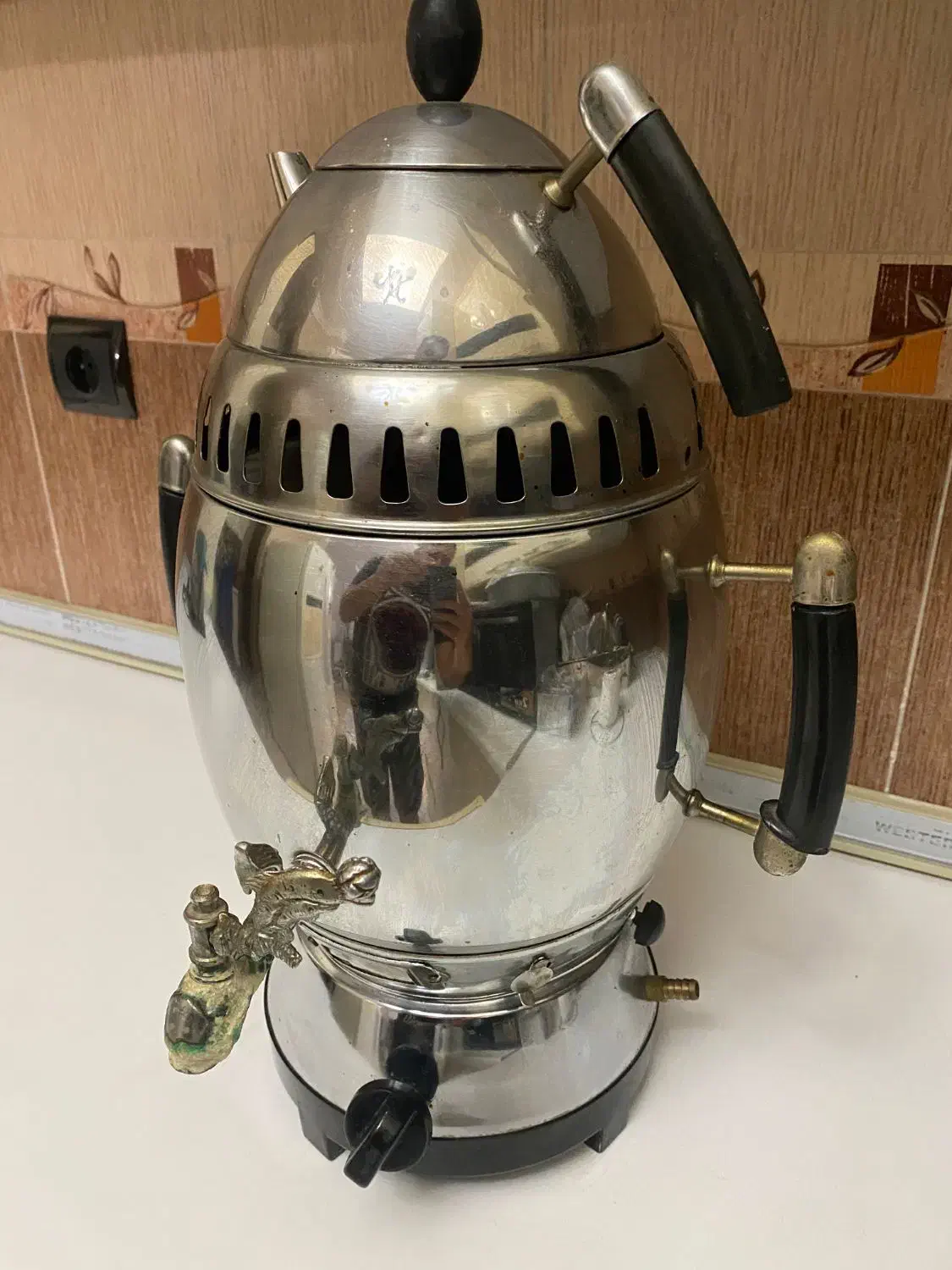 سماور گازی|سماور، چایساز، قهوهساز|بابل, |دیوار