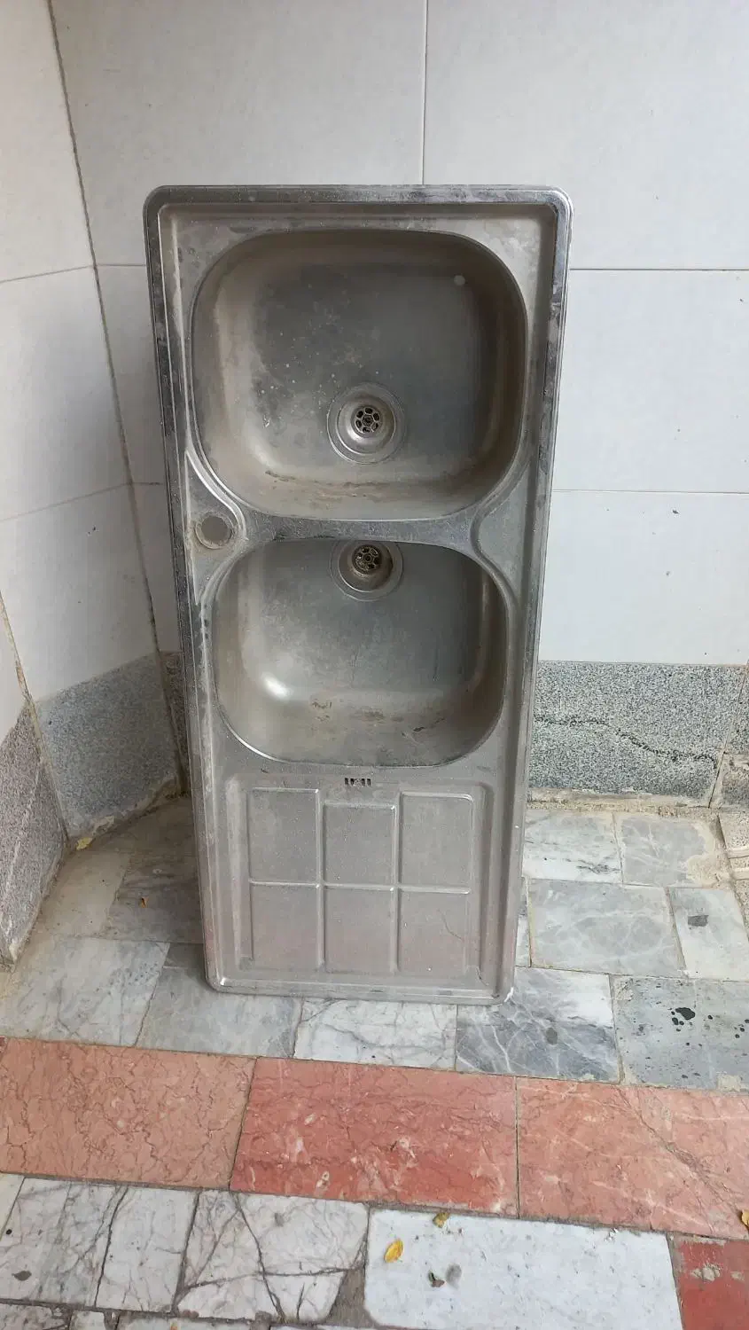 سینک ۲لگنه اخوان|لوازم سرویس بهداشتی|کرج, شهرک جهان‌نما|دیوار