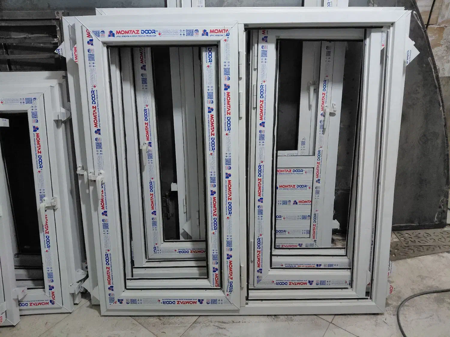 درب و پنجره تک جداره (PVS) پی وی سی|مصالح و تجهیزات ساختمان|مشهد, توس (بلوار توس)|دیوار