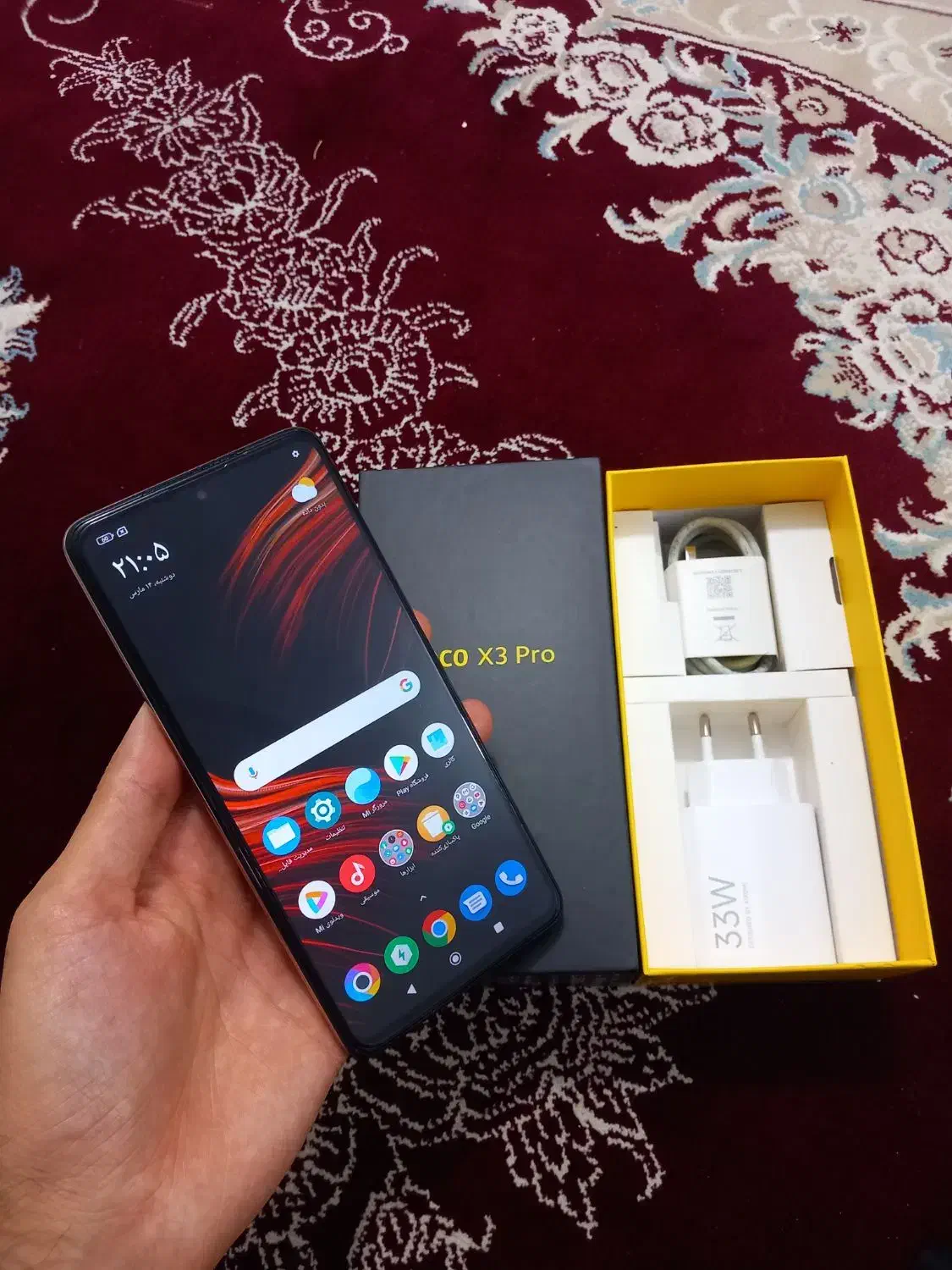 POCO X3 Pro 256|موبایل|جوانرود, |دیوار