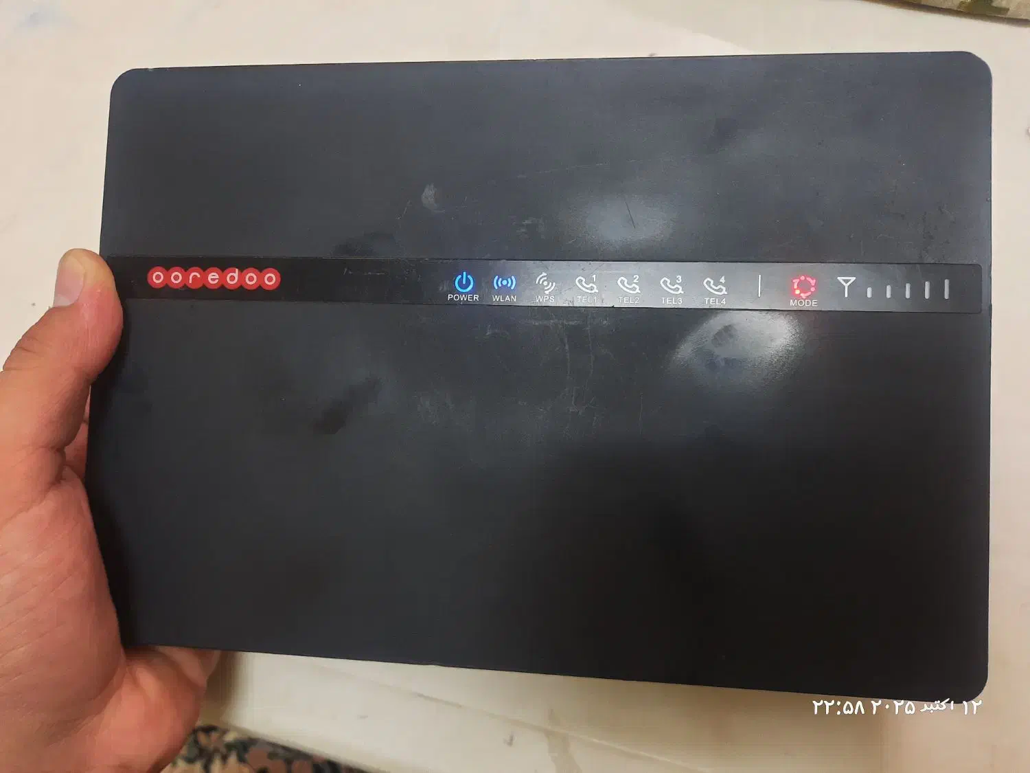 مودم ooredoo WBB 4.5g|مودم و تجهیزات شبکه|اشکذر, |دیوار