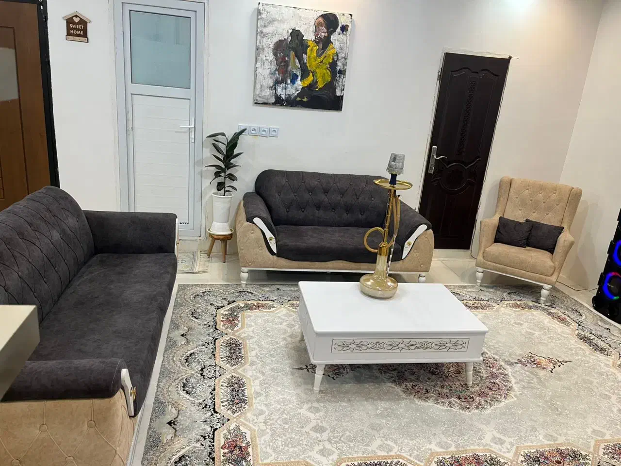 مبل راحتی|مبلمان خانگی و میز عسلی|بم, |دیوار