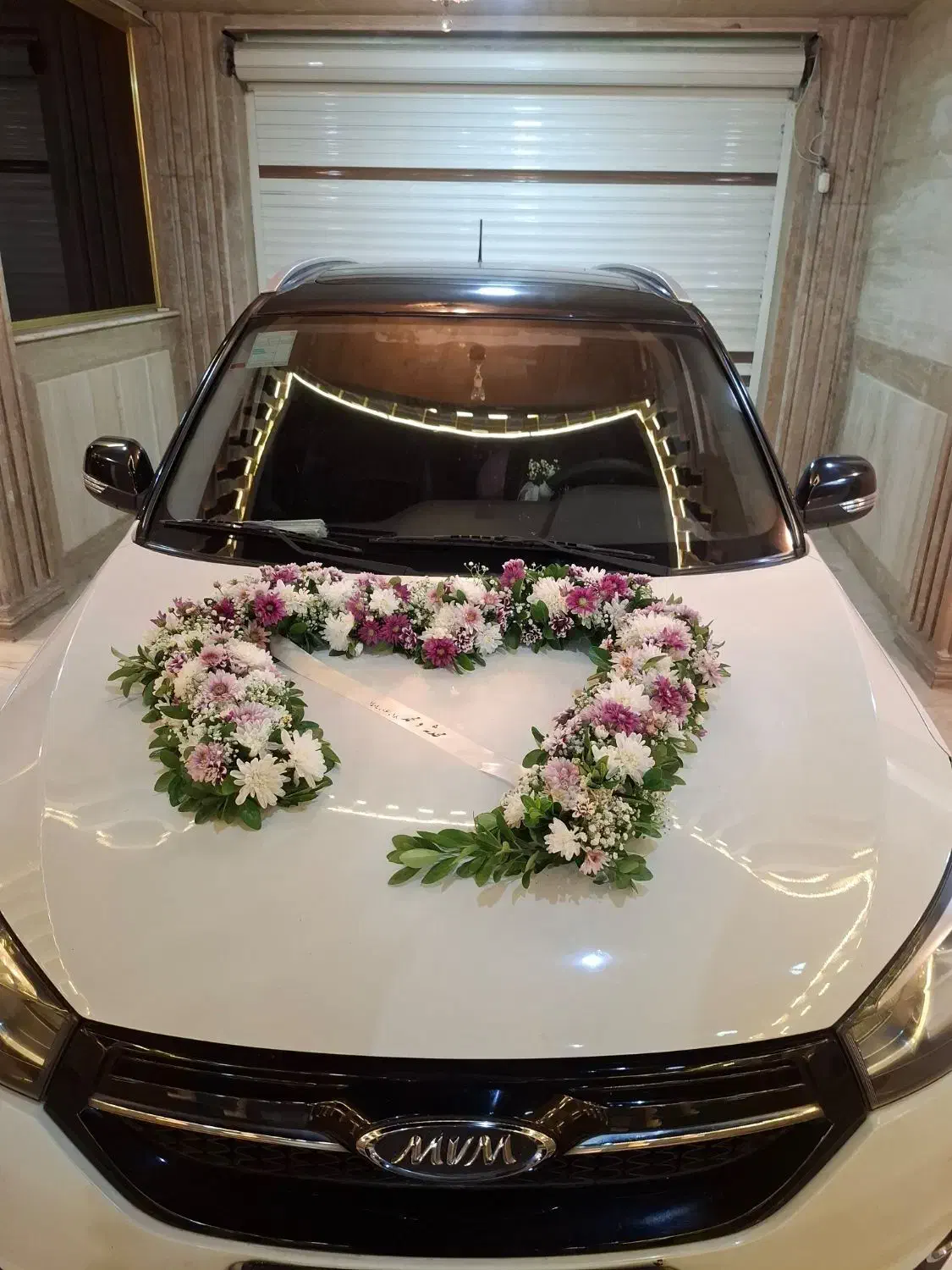 گل آرایی ماشین عروس  وگل آرایی جشن ها|خدمات پذیرایی، مراسم|رشت, رشتیان|دیوار