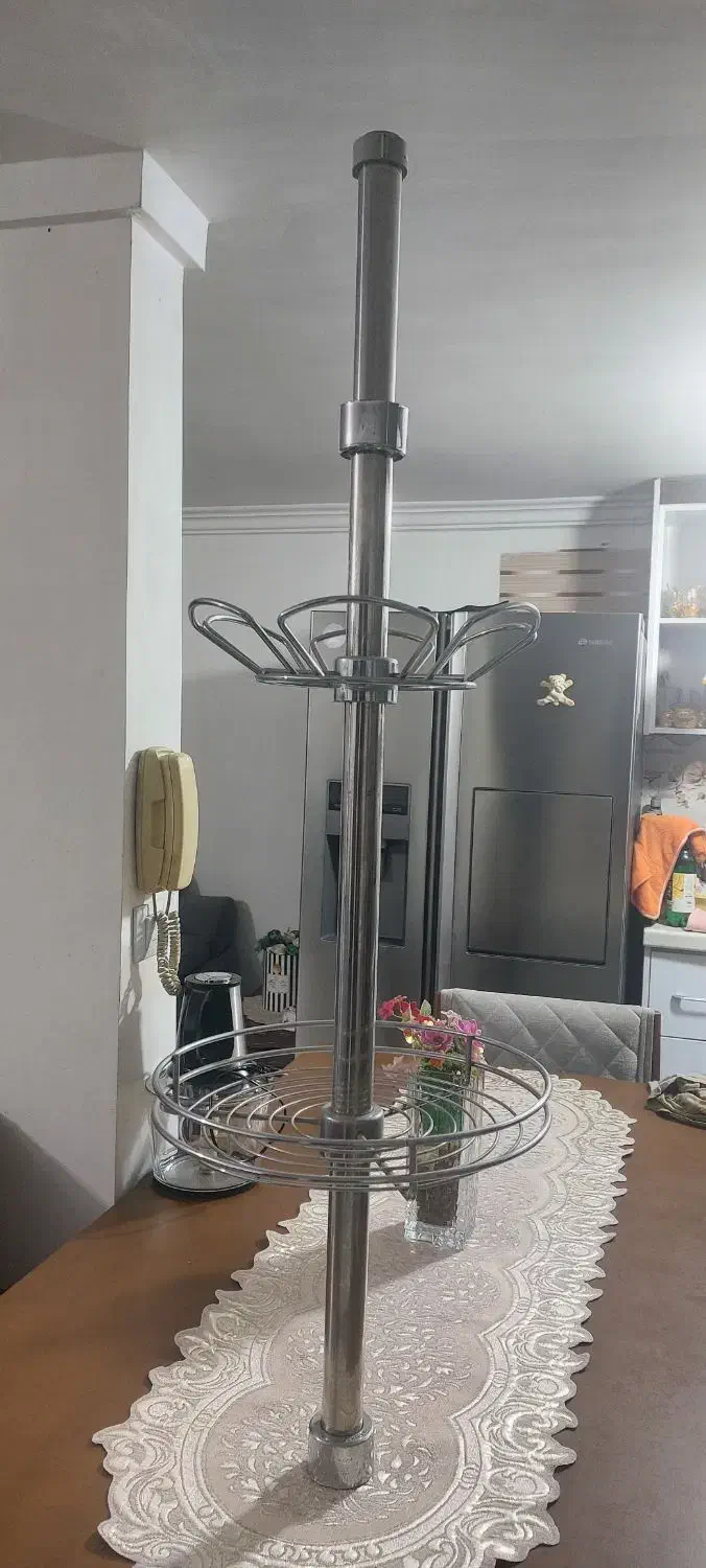 پایه استیل /جای بار/میوه/کابینت|آب‌چکان و نظم‌دهنده ظروف|گرگان, |دیوار