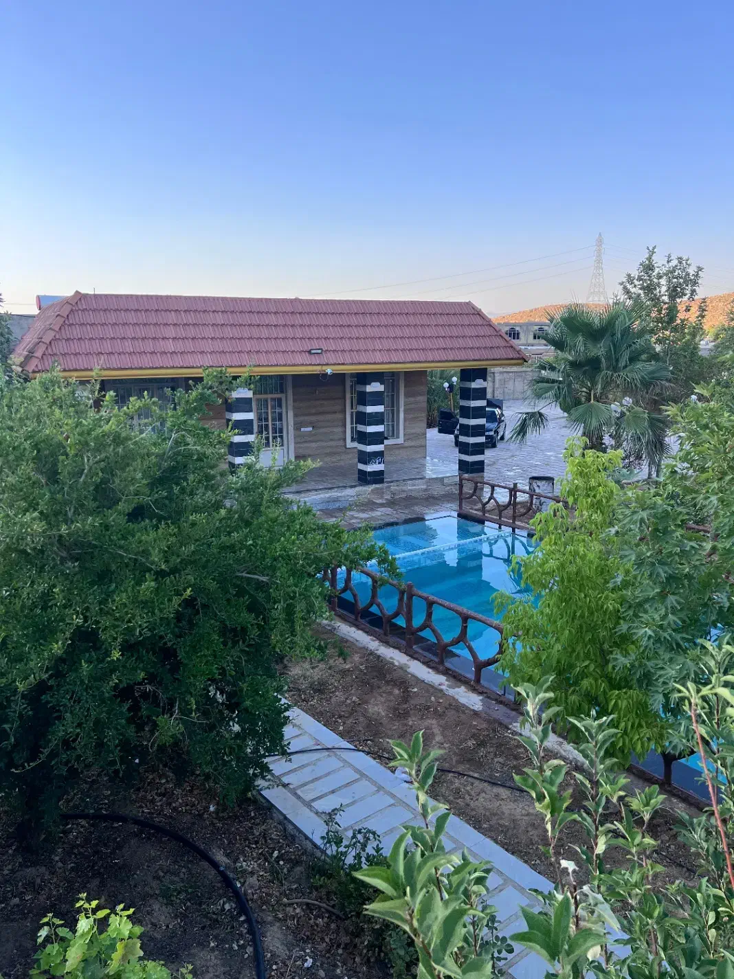 اجاره روزانه باغ ویلا|اجارهٔ کوتاهمدت ویلا و باغ|شیراز, میانرود|دیوار