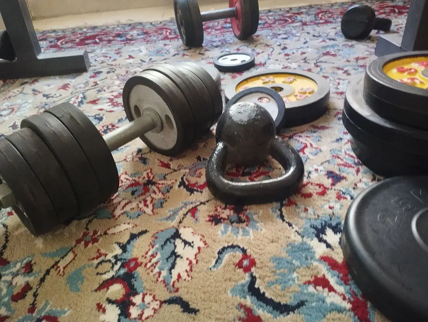 میز پرس با وزنه|تجهیزات ورزشی|پرند, فاز ۴|دیوار