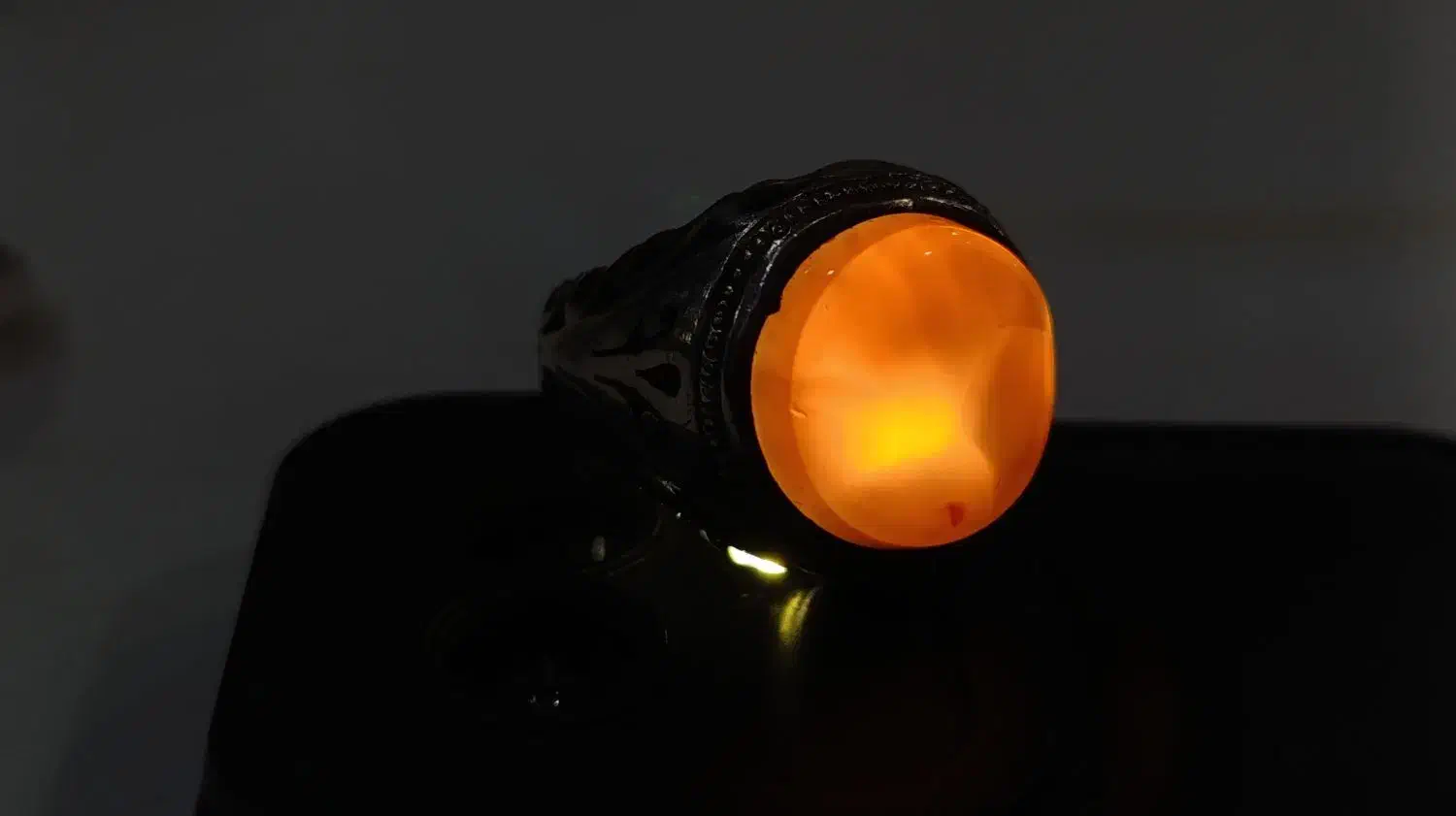 انگشتر عیقیق یمن به شرط با عقیق هندی|جواهرات|اهواز, کمپلو شمالی|دیوار