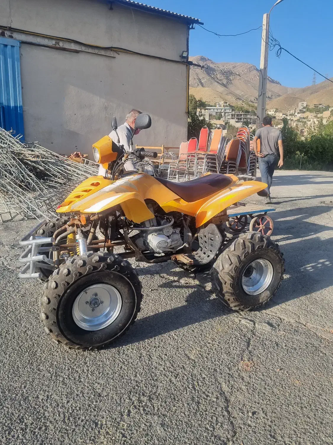 فروش چهارچرخ 200 سی‌سی پر قدرت|موتورسیکلت|کرج, سیاه کلان|دیوار