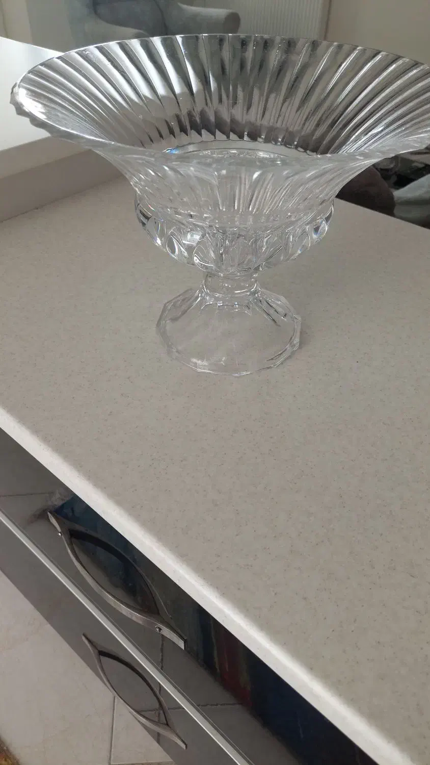 قدح کریستال اصل چک|کلکسیون اشیاء عتیقه|کرج, شهرک بنفشه|دیوار