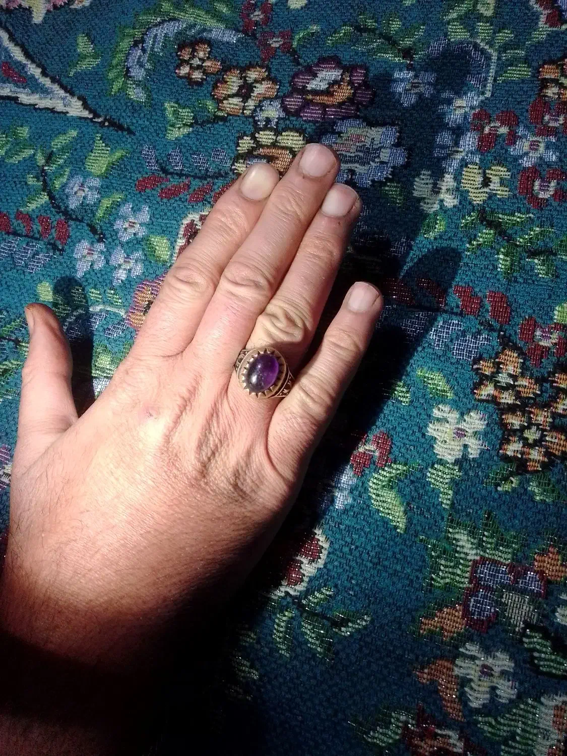 انگشتر امیتیست 925|جواهرات|لنجان, |دیوار