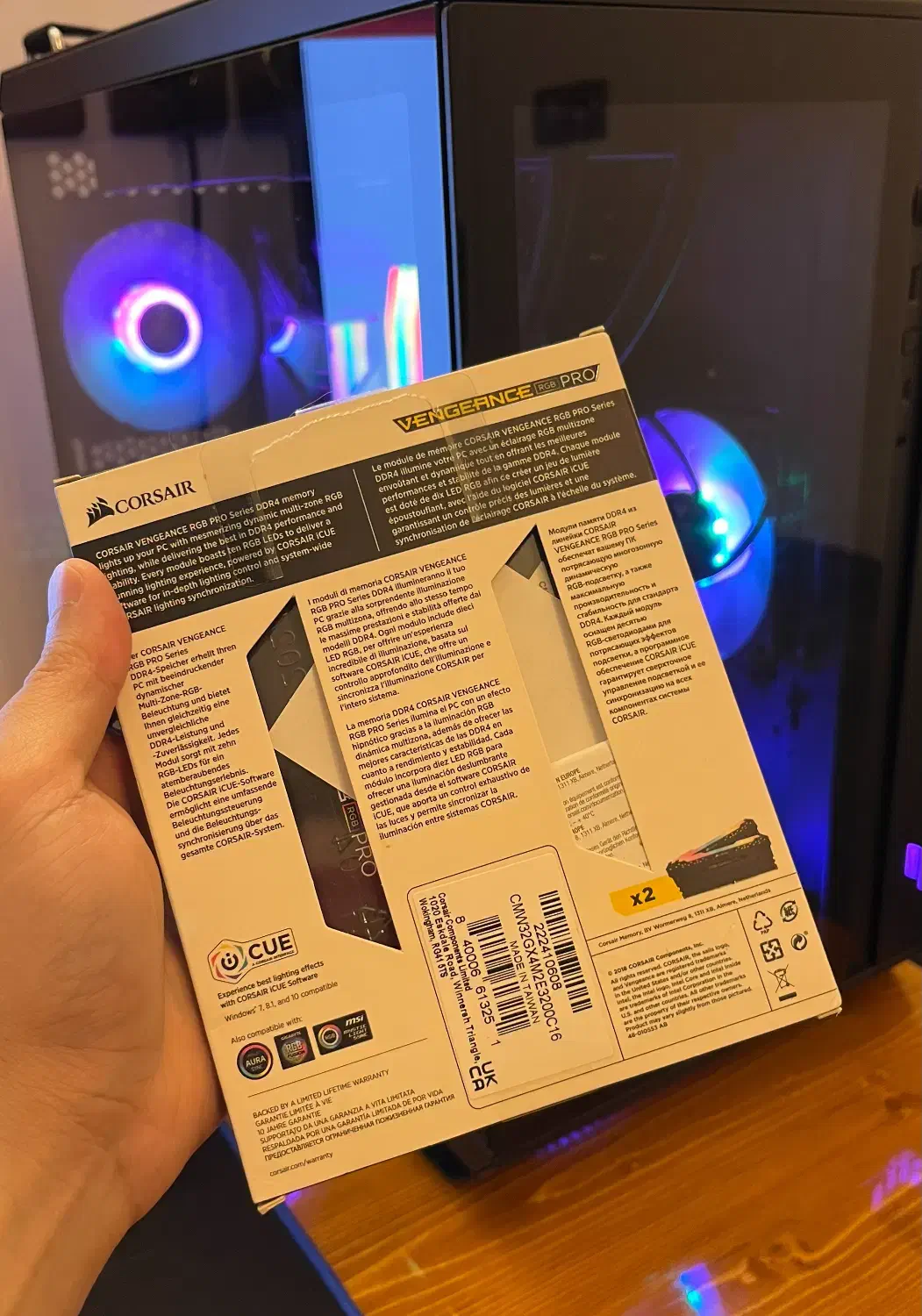 رم کورسیر Corsair Vengeance RGB Pro 3200 DDR4 03|قطعات و لوازم جانبی رایانه|سبزوار, پاسداران|دیوار