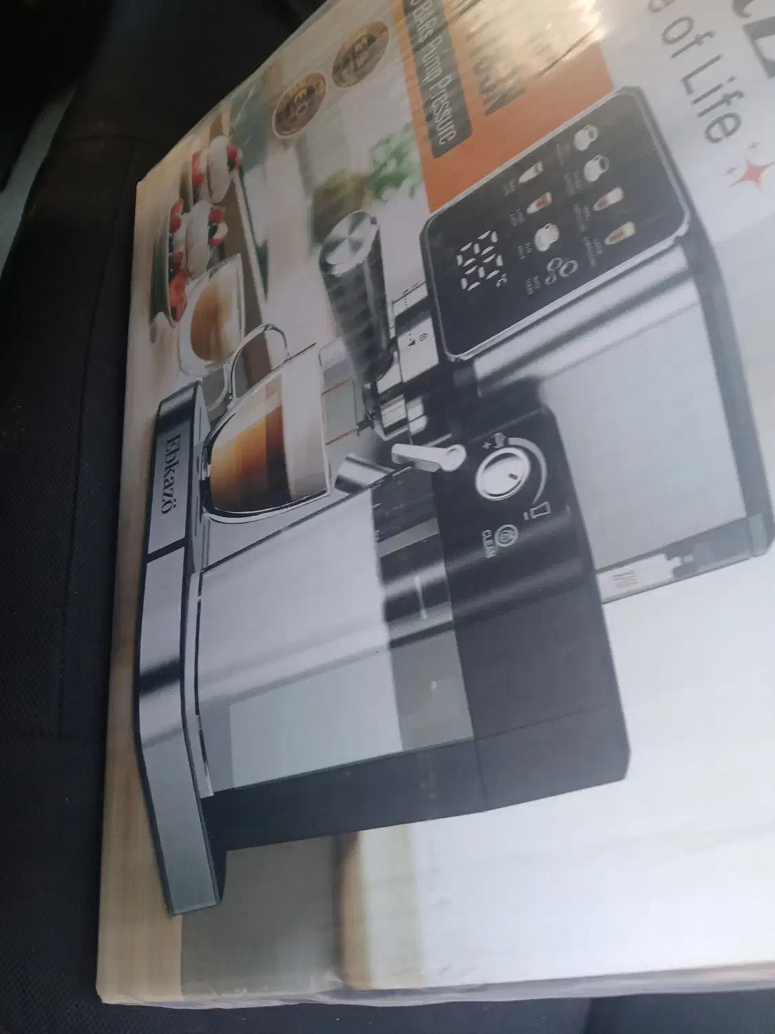 دستگاه اسپرسو ebkazo لمسی شیر جوش|کافیشاپ و رستوران|ری, علایین|دیوار