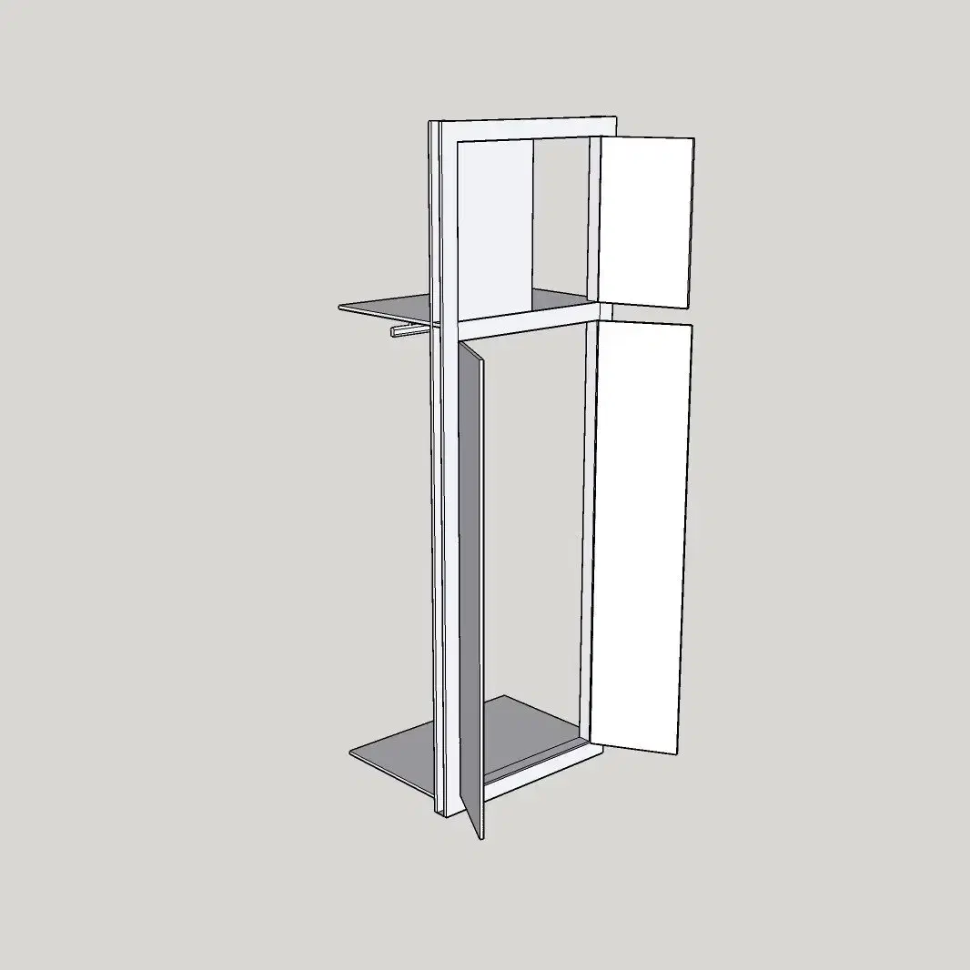 کمد دیواری طرح اکو|جاکفشی، کمد، دراور|زنجان, |دیوار