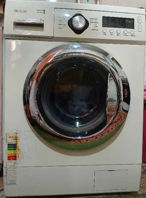 ماشین لباسشویی اسنوا اتومات 7 کیلویی|ماشین لباسشویی و خشک‌کن لباس|یاسوج, |دیوار