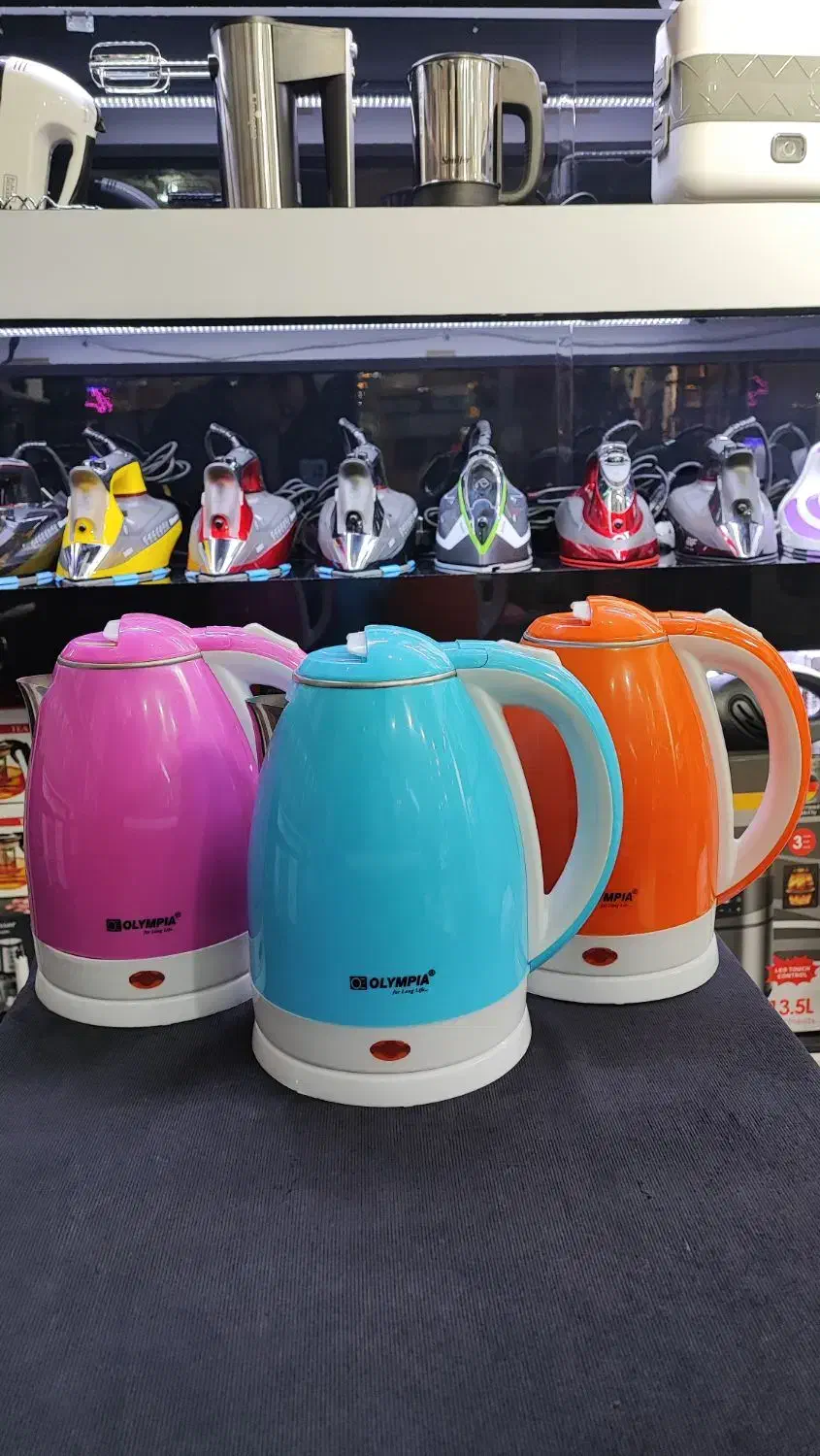 کتری برقی چای‌ساز چایساز المپیا OLYMPIA مدل OE-42|سماور، چای‌ساز، قهوه‌ساز|تبریز, |دیوار