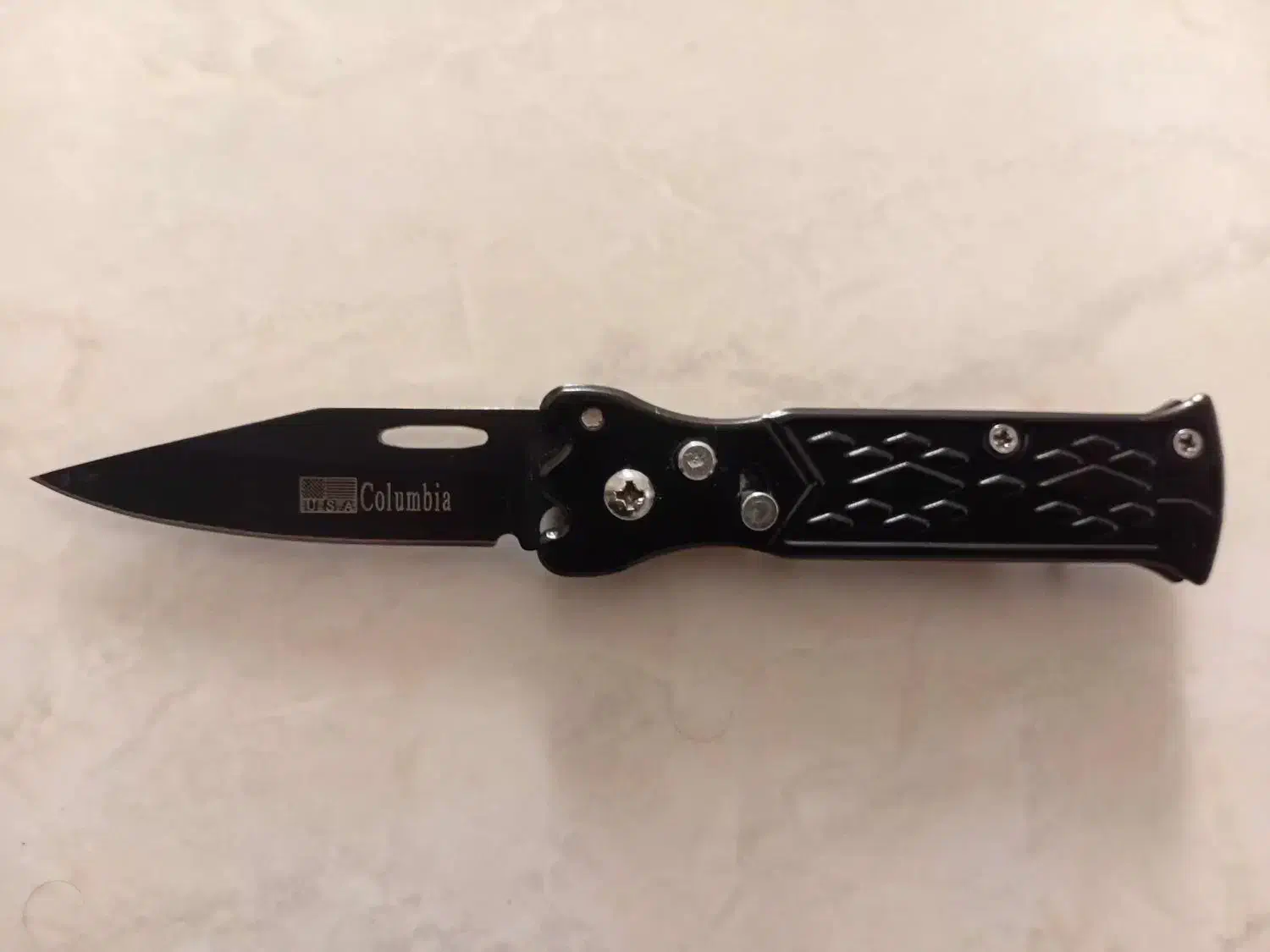 چاقو تاشو ضامن دار کلمبیا|کوهنوردی و کمپینگ|قزوین, |دیوار