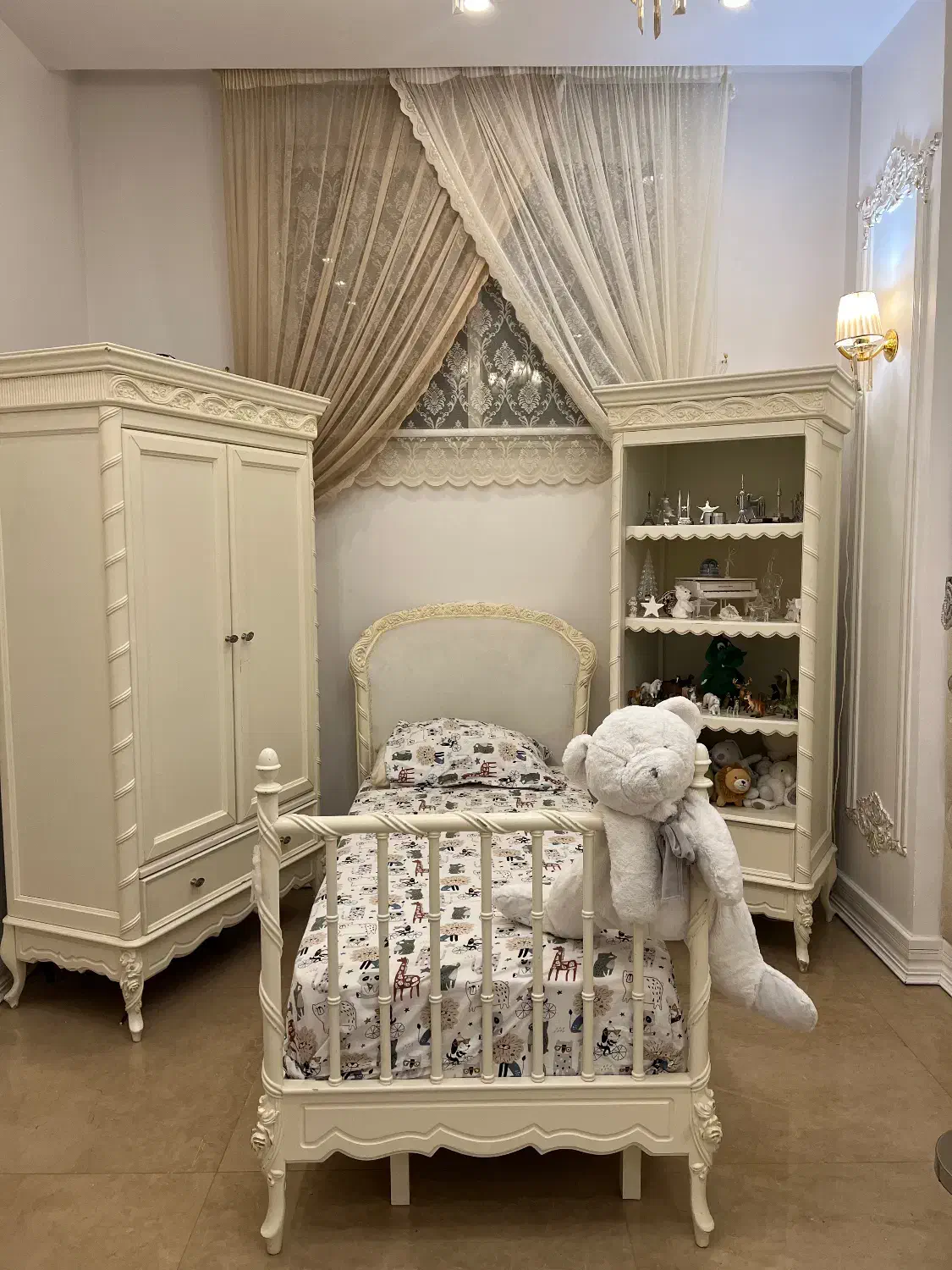 سرویس خواب چوب راش|تخت و صندلی بچه|مشهد, سجاد شهر|دیوار