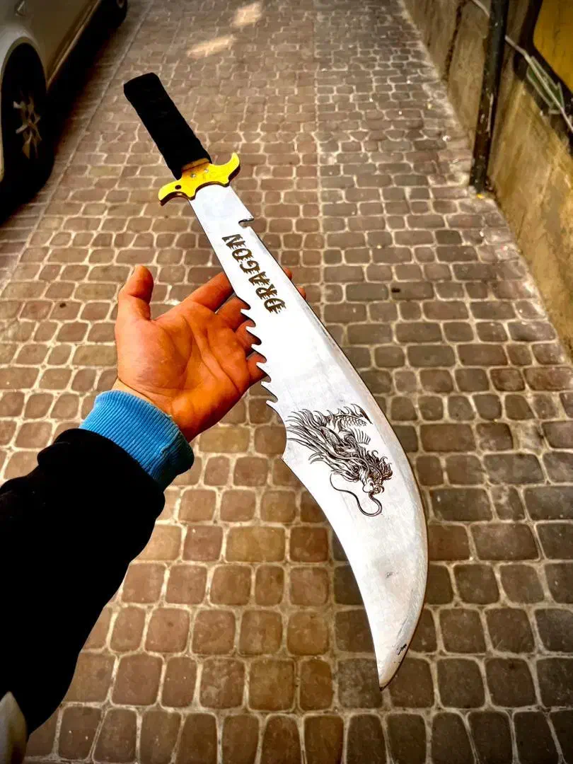 چاقو دراگون ۶۰ سانتی|کوهنوردی و کمپینگ|تبریز, |دیوار