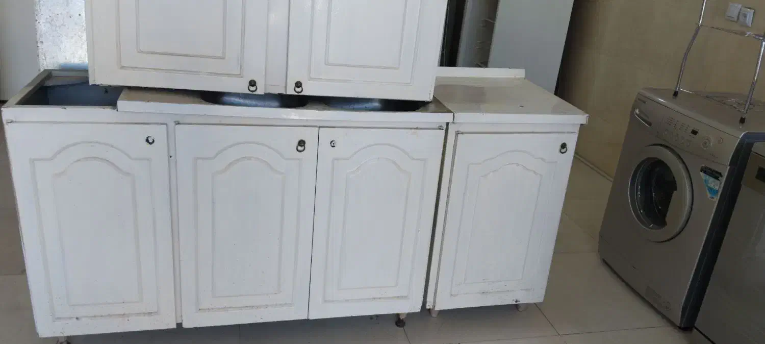 کابینت سفید|مصالح و تجهیزات ساختمان|مشهد, شهید معقول|دیوار