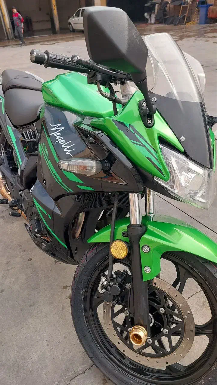 مگلی402 سبز مشکی|موتورسیکلت|تهران, شیخ هادی|دیوار