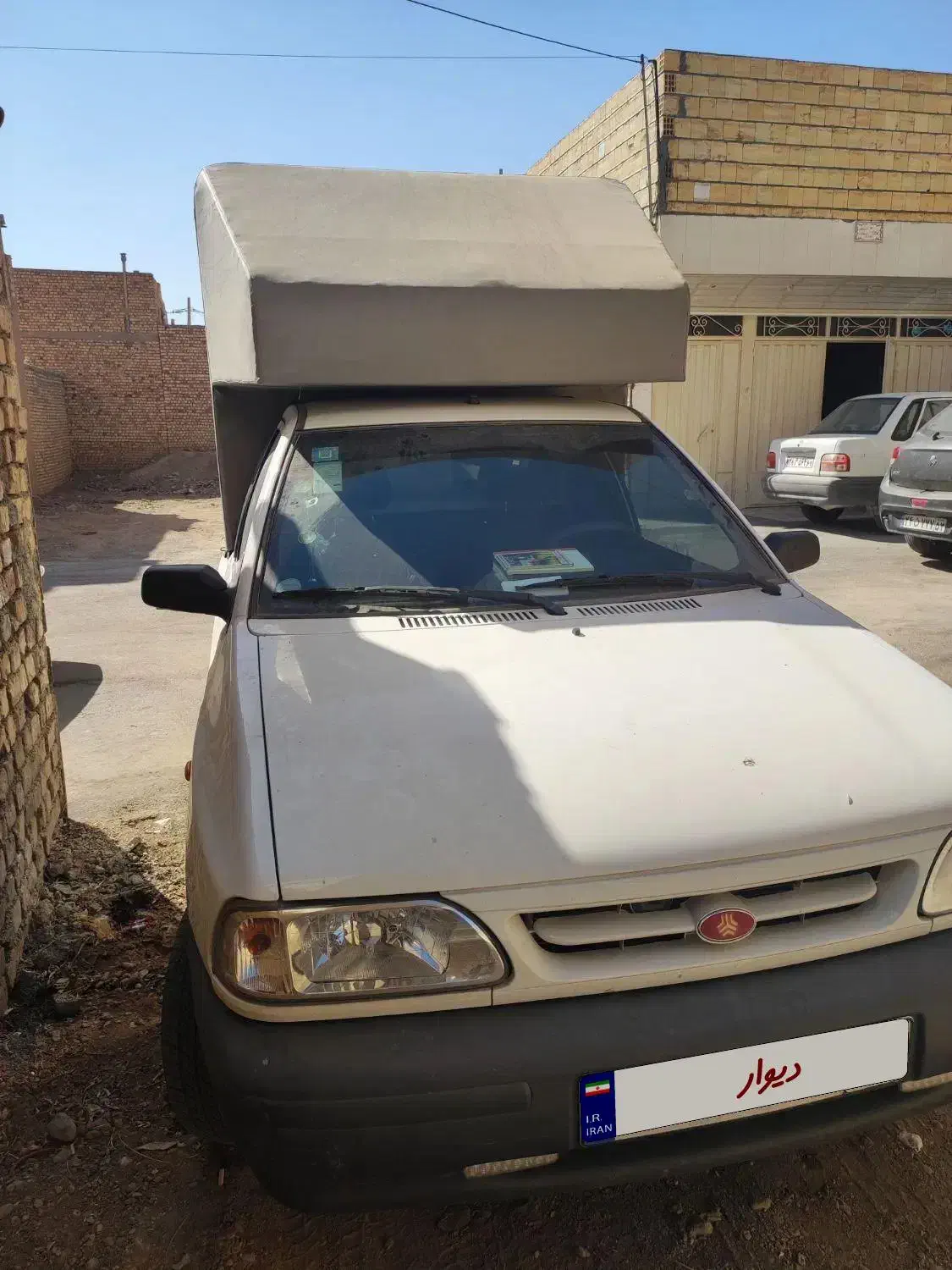 وانت پراید ۴۰۳ اتاق دار کم کار|خودرو سواری و وانت|نجف‌آباد, امام خمینی|دیوار