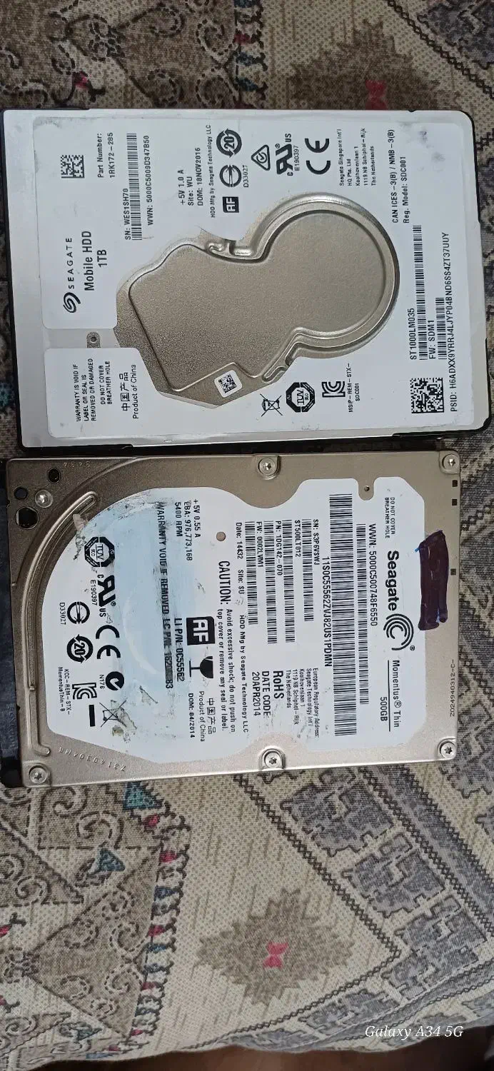 هارد اینترنال و dvd player hp|قطعات و لوازم جانبی رایانه|زنجان, |دیوار