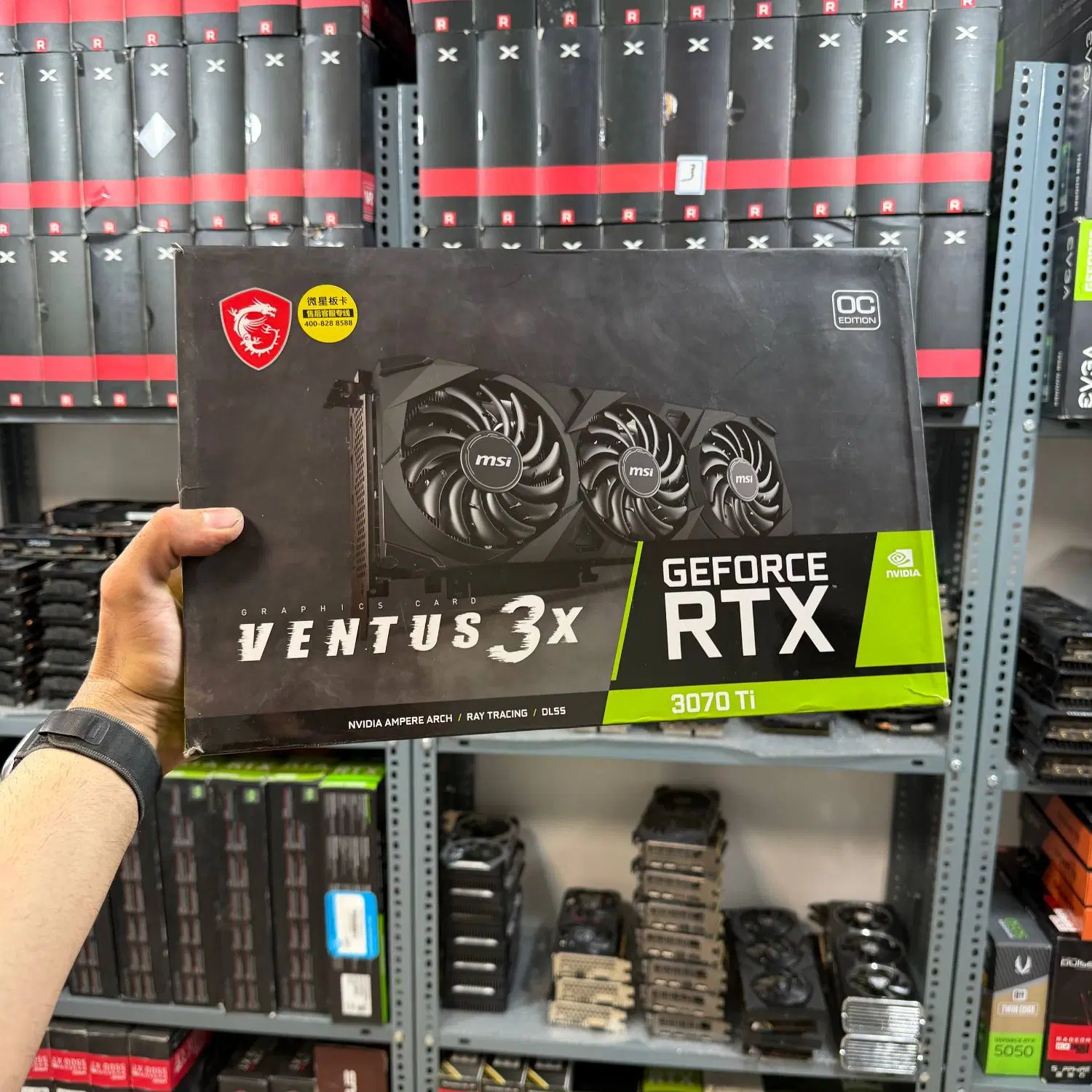 کارت گرافیک MSI RTX 3070 Ti VENTUS 3X OC 8GB|قطعات و لوازم جانبی رایانه|تهران, مرادآباد|دیوار