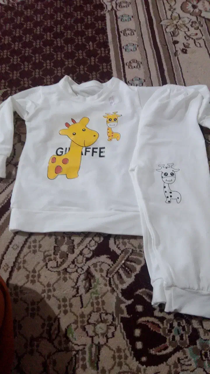 ست کامل پافرو بلوز شلوار نن|کفش و لباس بچه|صابری, |دیوار