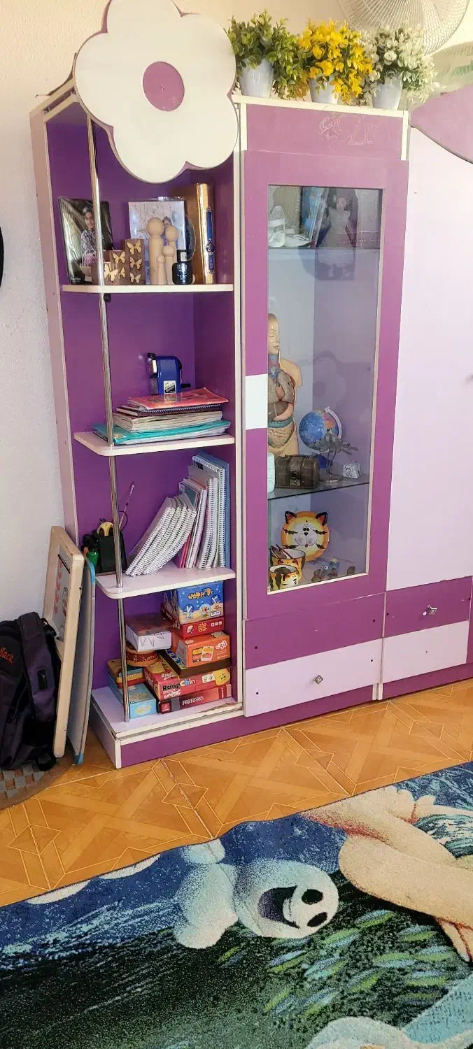 سرویس نوجوان و کودک|تخت و سرویس خواب|شاهینشهر, فردوسی|دیوار