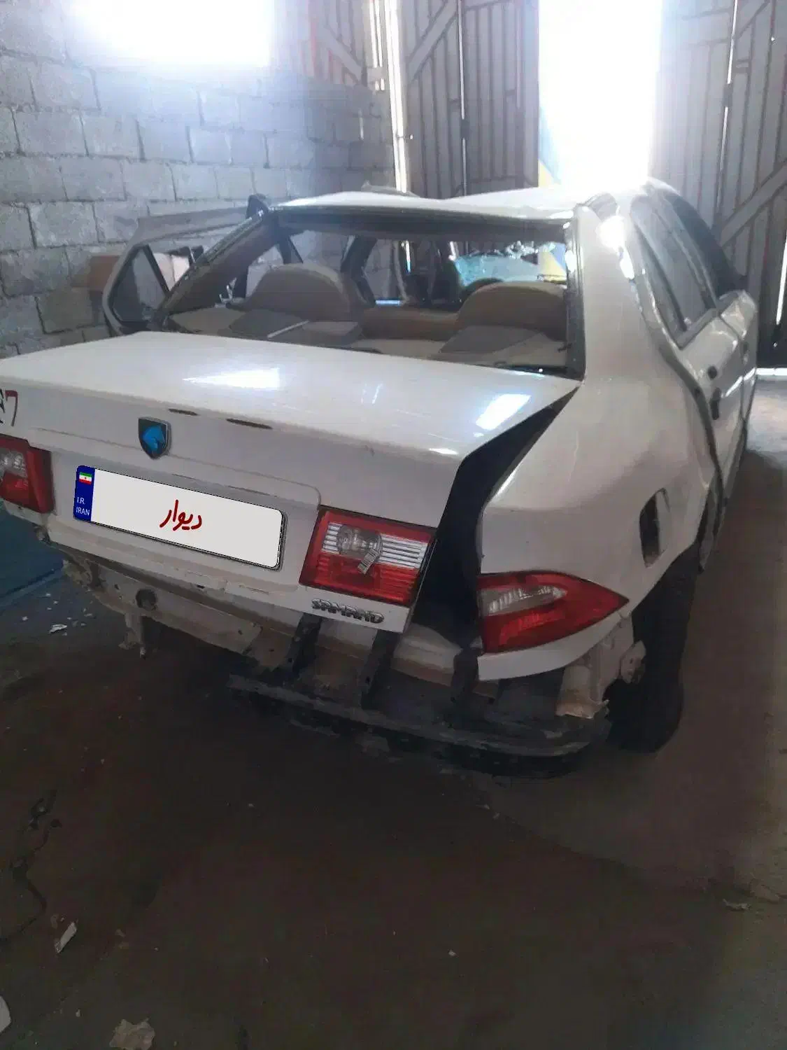 سمند ef تصادفی مدل97|خودرو سواری و وانت|کرمانشاه, |دیوار