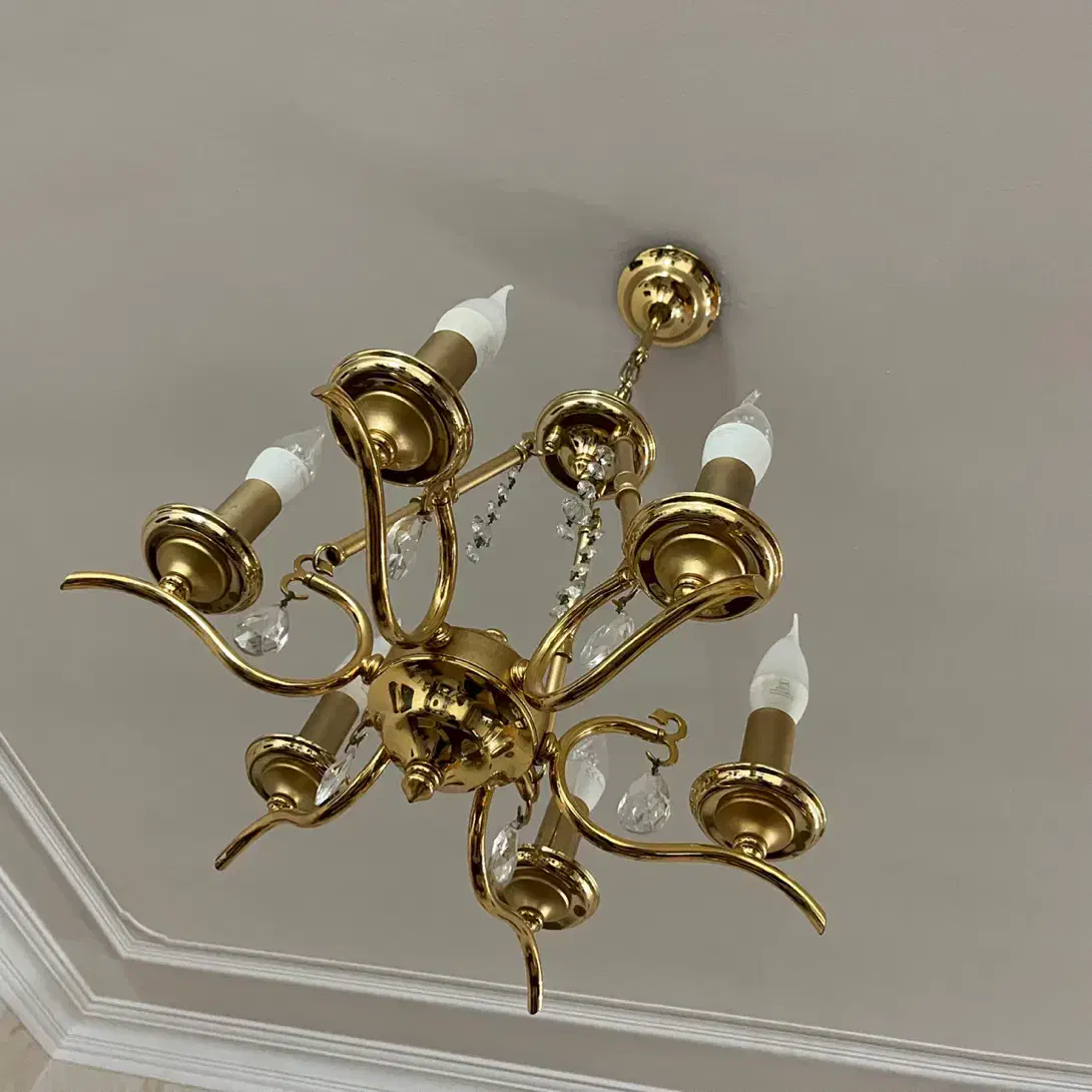 فروش لوستر آبکاری شده - کلاسیک|لوستر و چراغ آویز|تهران, دبستان|دیوار