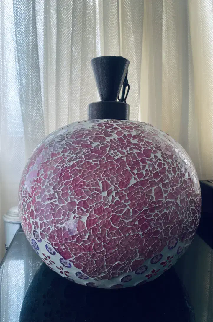 لوستر حبابی صورتی|لوستر و چراغ آویز|تهران, امین حضور|دیوار