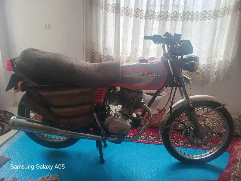 رهرو۱۲۵ دیسکی مزایده|موتورسیکلت|خان ببین, |دیوار