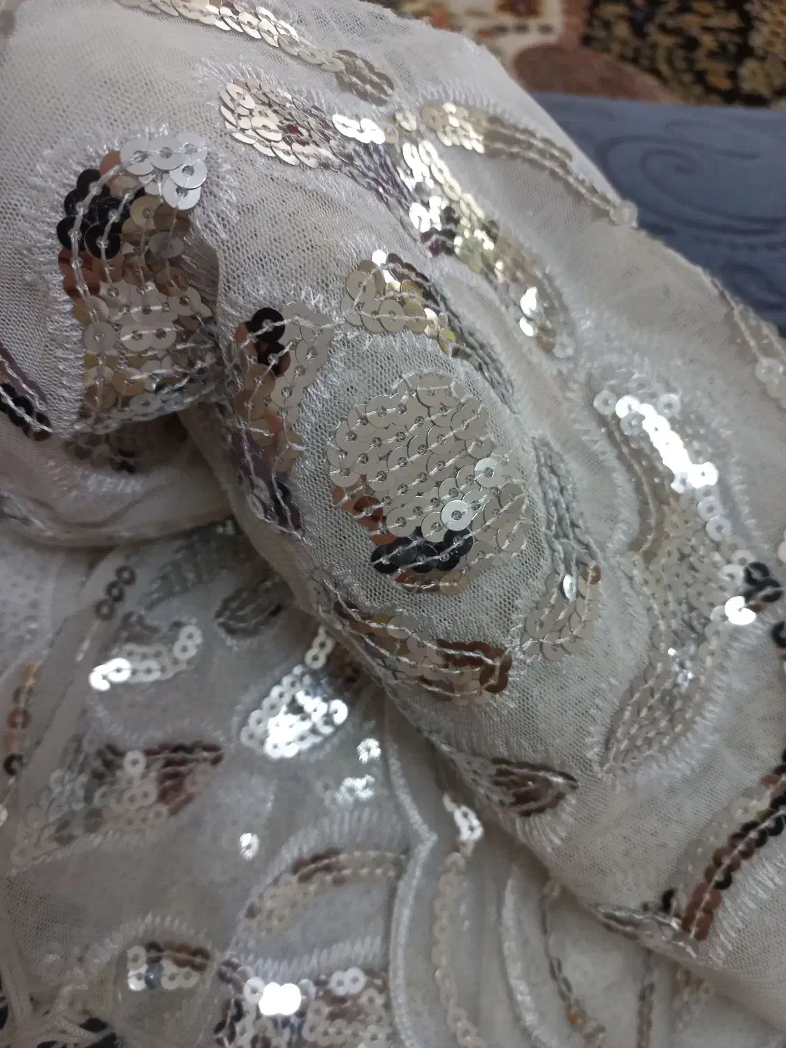 شال  کارشده مجلسی|لباس|بروجرد, |دیوار