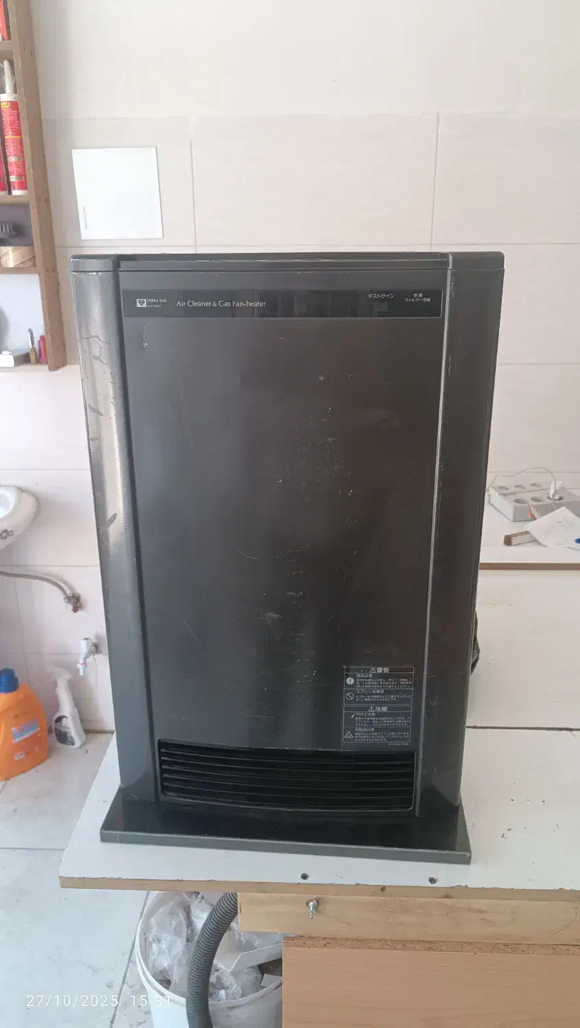 بخاری ژاپنی گازی برقی|بخاری، هیتر، شومینه|سقز, |دیوار