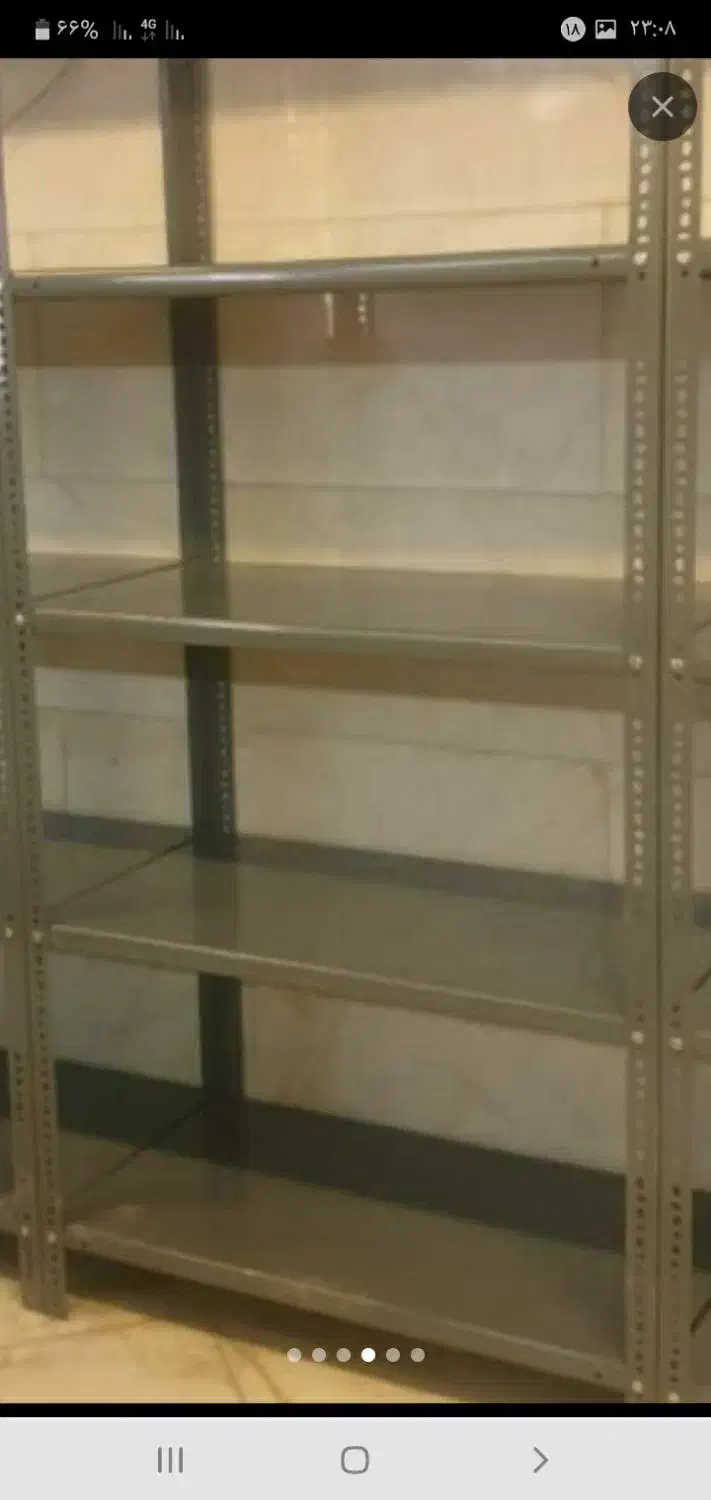 قفسه فلزی انبار|کتابخانه، شلف، قفسه‌های دیواری|قائم‌شهر, |دیوار