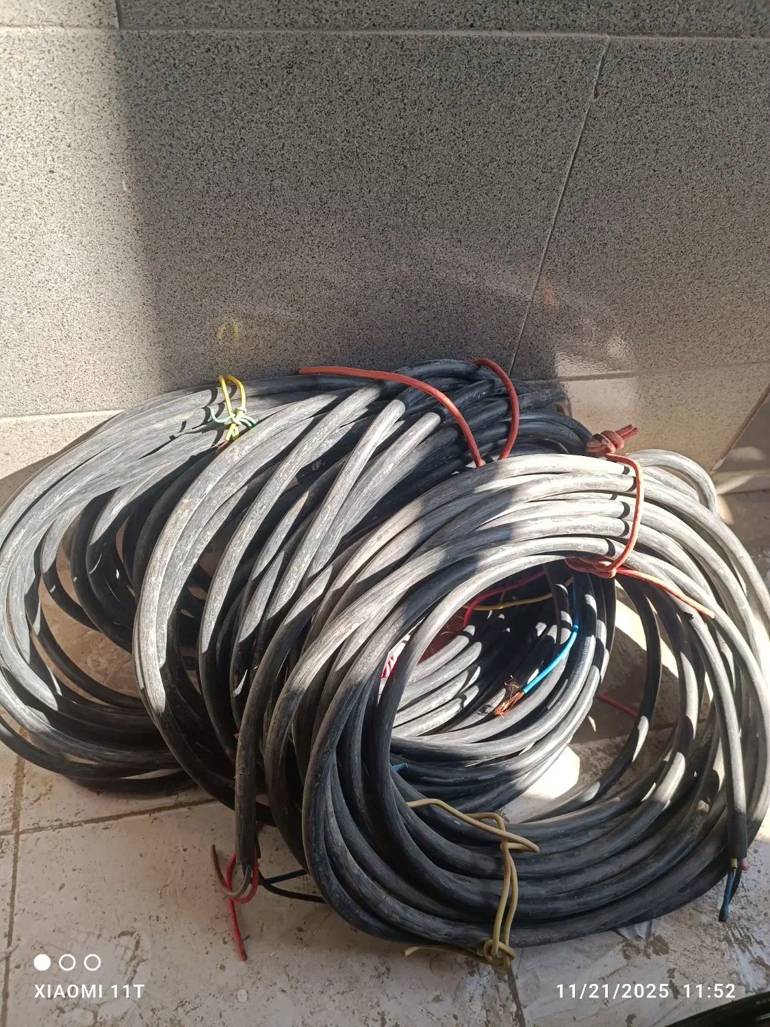 انواع کابل برق دست دوم|مصالح و تجهیزات ساختمان|اهواز, شهرک دانشگاه|دیوار